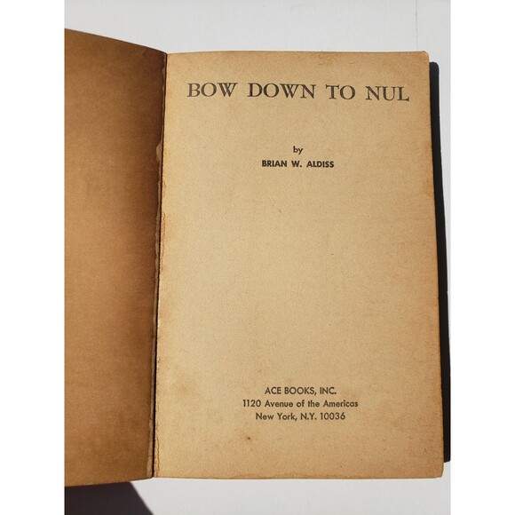 Brian Aldiss 4x Vintage Paperback Bundle Hell's Cartographers Science Fiction - Picture 14 of 16